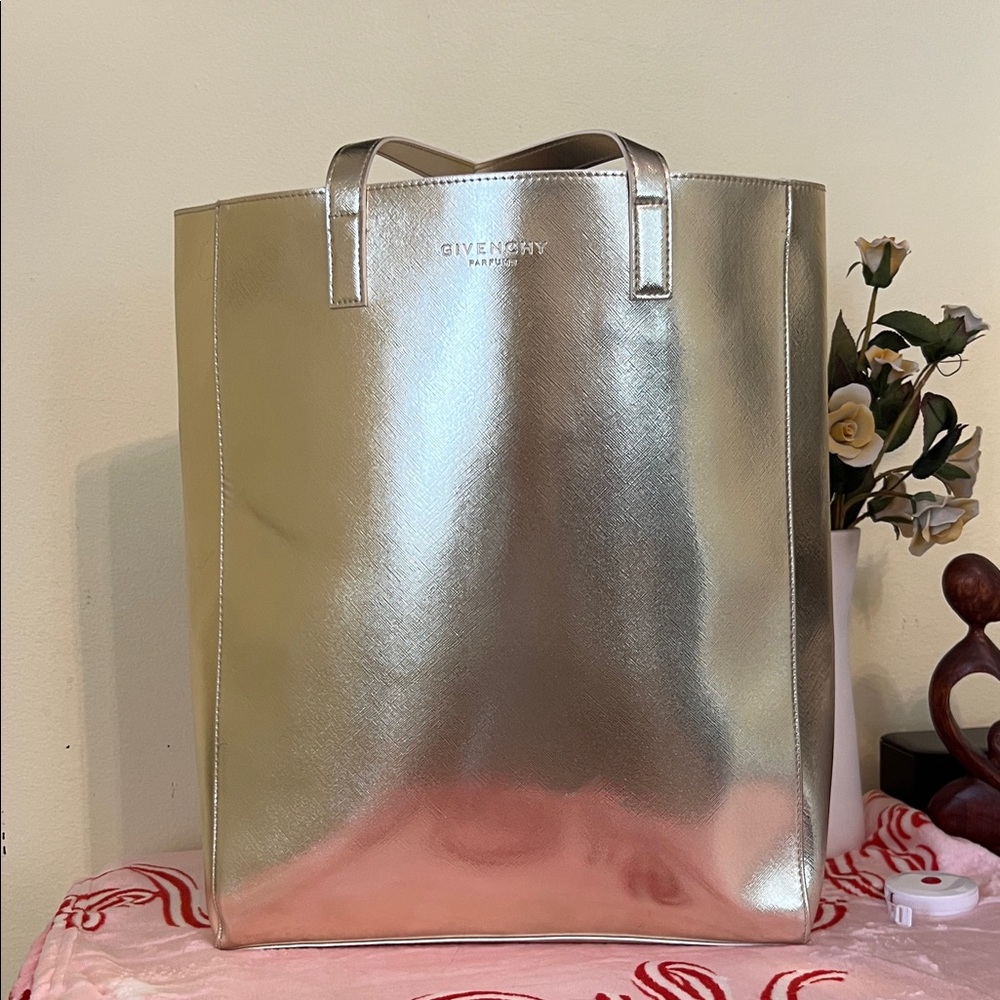 Givenchy Parfums Gold Tote Bag